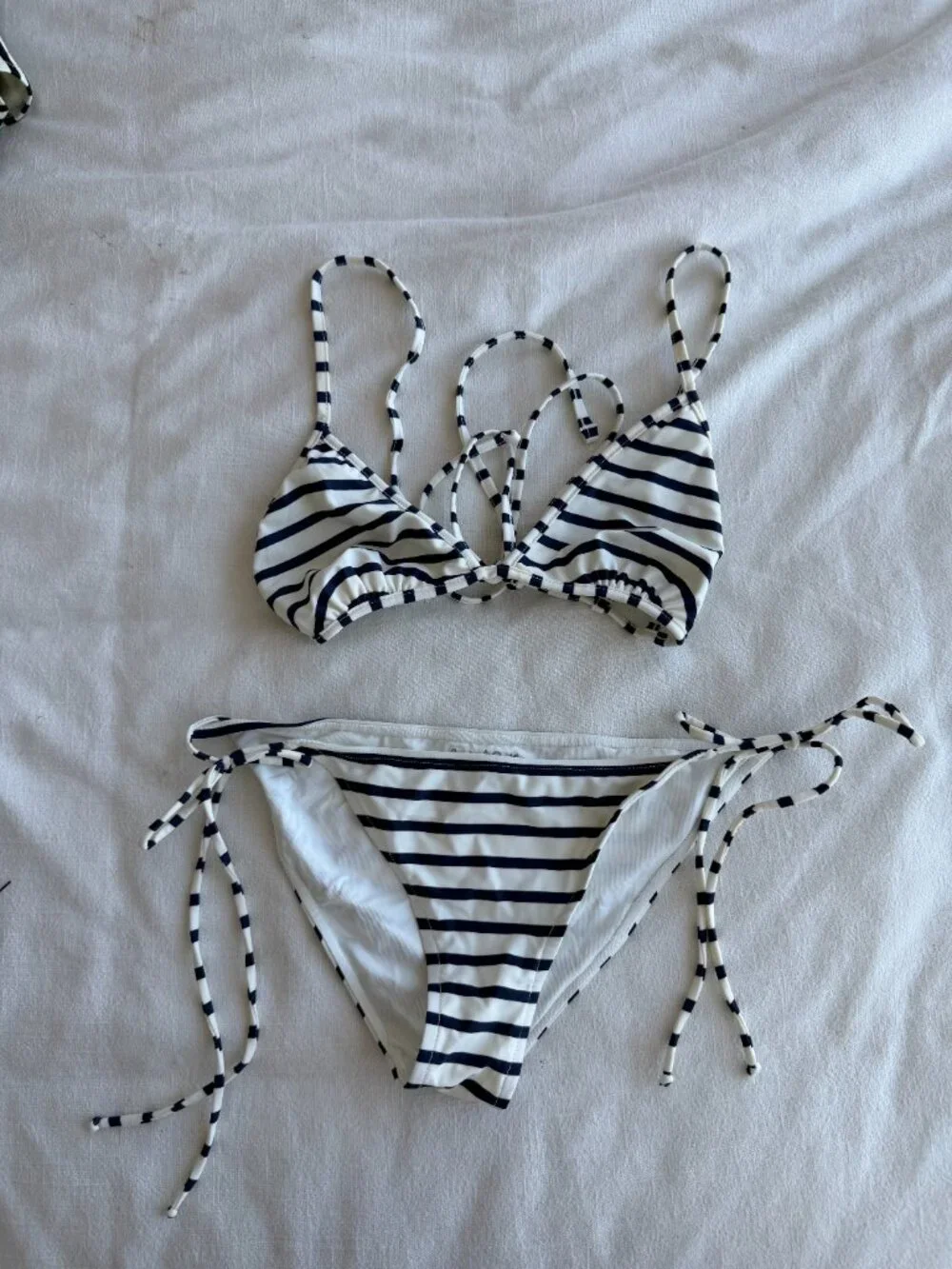Rachel Pally Triangle Striped Bikini Top - Picture 5 of 5